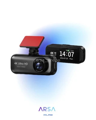 دوربین ثبت وقایع ماشین دو دوربینه 4k
